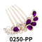 Rhinestone Butterfly Hair Comb Pin