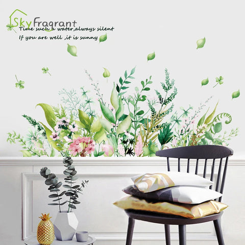 Plants Flowers Wall Sticker
