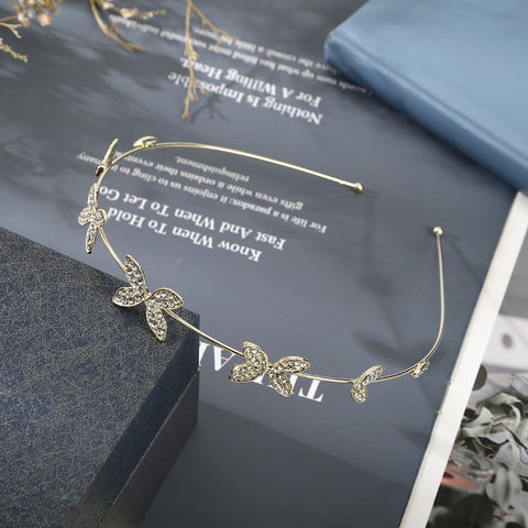 Metal Gold Silver Headband
