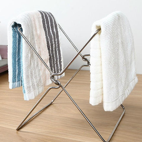 Garbage Bag Shelf Rag Rack