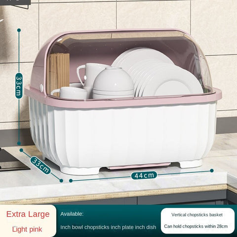 Kitchen Dish Drain Storage Rack