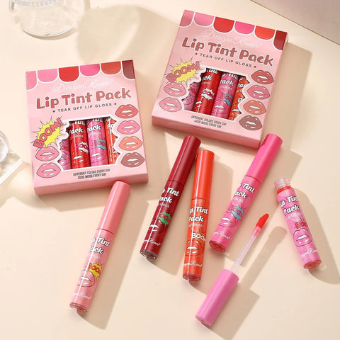 6PCS/Set LustraKiss Temporary Lip Tattoo