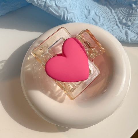 Heart Hair Claw