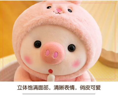 Cuddly Bubble Pig Plush Toy