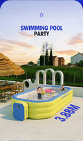 2.1M/2.6M/ 3M Inflatable Large Swimming Pool