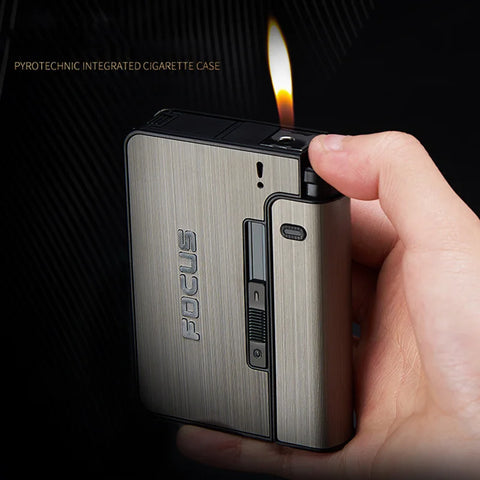 2-In-1 Lighter Cigarette Case
