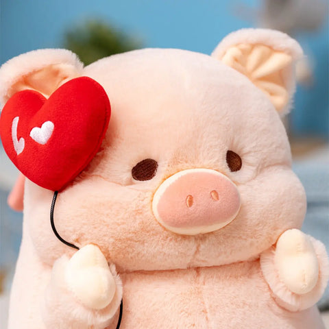 Kawaii Angel Pig Plush Doll