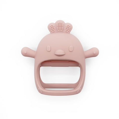 1PC Soft Silicone Baby Hand Teether