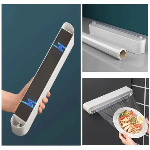 Refillable Cling Wrap Dispenser