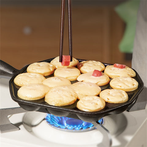Cast Iron Takoyaki Frying Pan