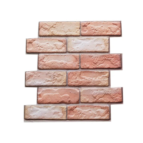 10PCS 3D Brick Wall Paper