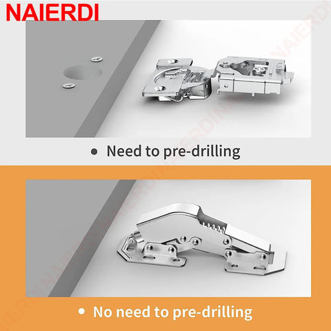 4PCS Spring Hinge
