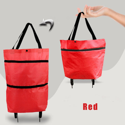 Foldable Shopping Trolley Bag