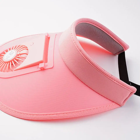 Summer Cooling Fan Hat