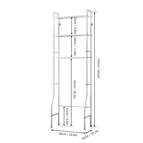 Over-the-Toilet Storage Rack