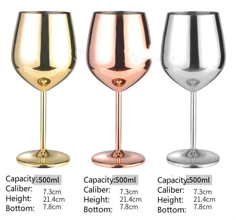 Coppercraft Connoisseur: Stainless Steel Goblet