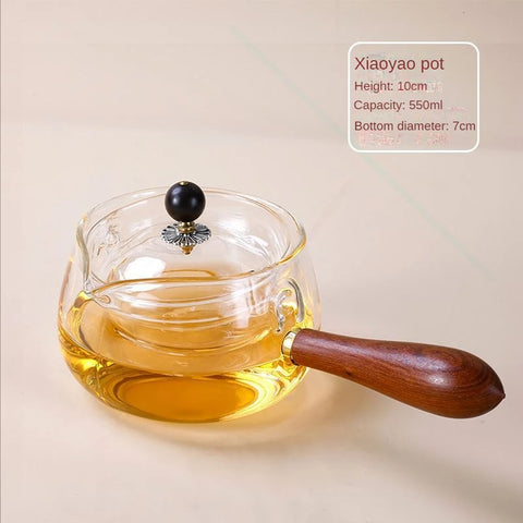 Oriental Fusion: Rotating Handle Teapot