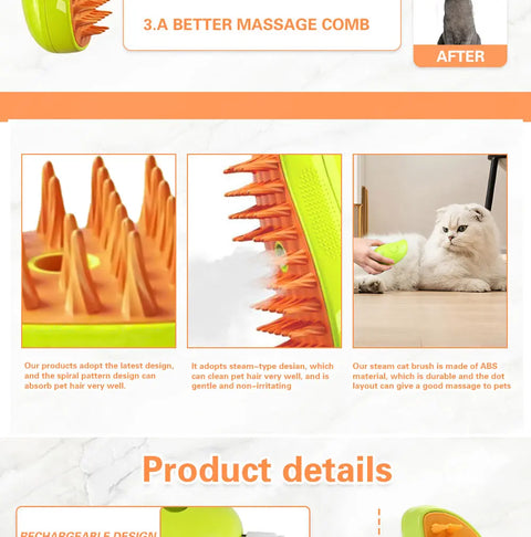 PawSpa Steam Comb