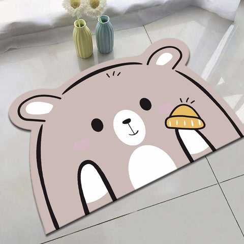 Cartoon Non-Slip Quick Dry Bath Mat