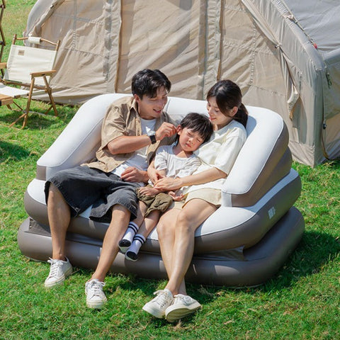 2-In-1 Inflatable Mattress Sofa