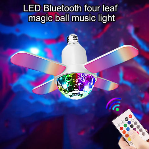 Four Leaf Disco Light Ball