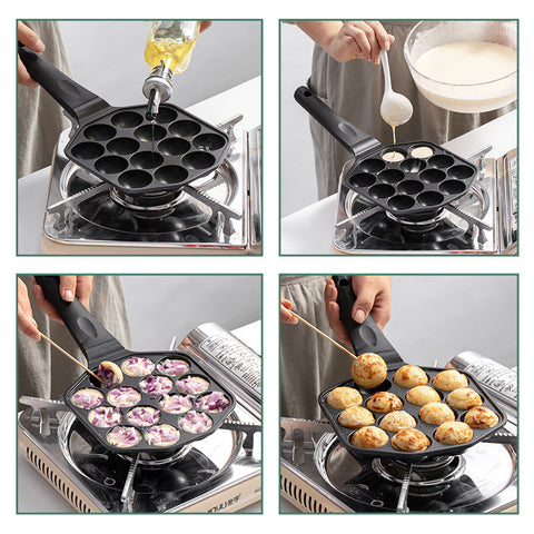 Cast Iron Takoyaki Frying Pan