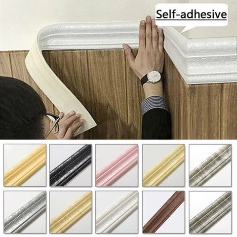 3D Foam Wall Edge Strip