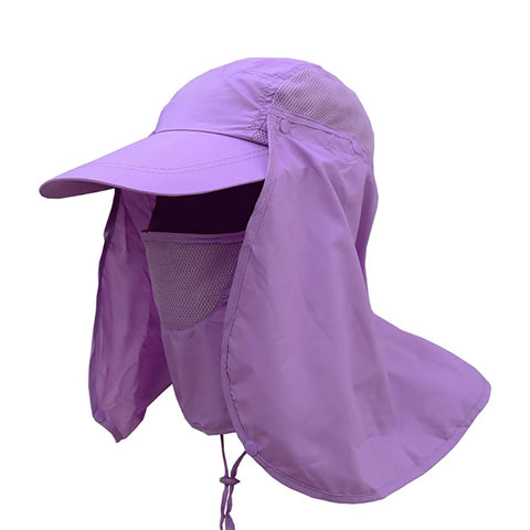 Summer UV Protection Mask Hat