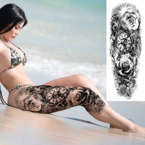 Full Arm Temporary Tattoos