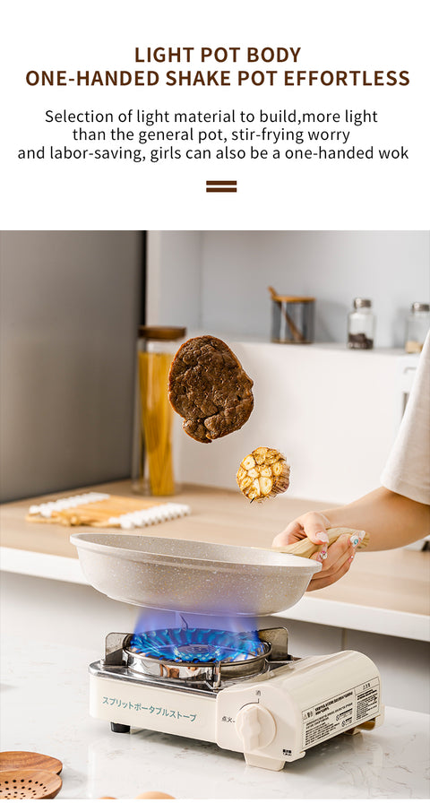 Non-Stick Stone Frying Pan Wok