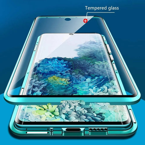 360 Protection Metal Magnetic Case For Huawei