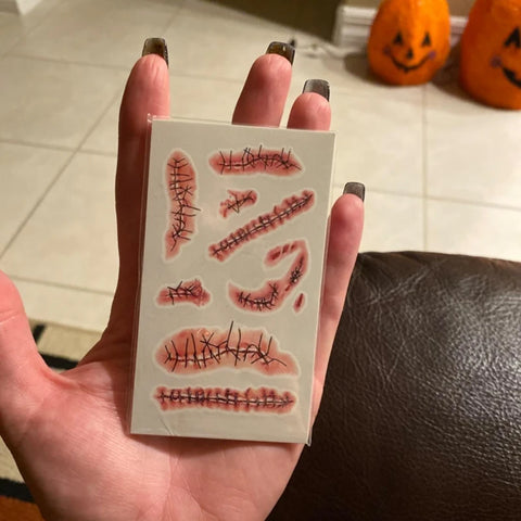 10pcs Halloween Tattoo Sticker
