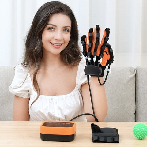 Upgraded Rehabilitation Robot Hand Gloves