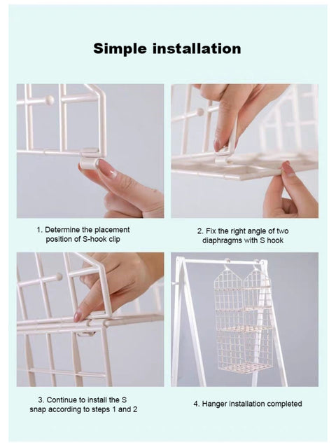 Multilayer Hanging Clothes Shelves