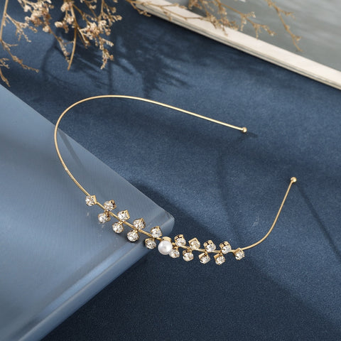 Metal Gold Silver Headband
