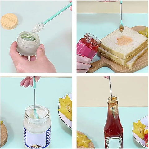 Silicone Spatula Scraper Brush