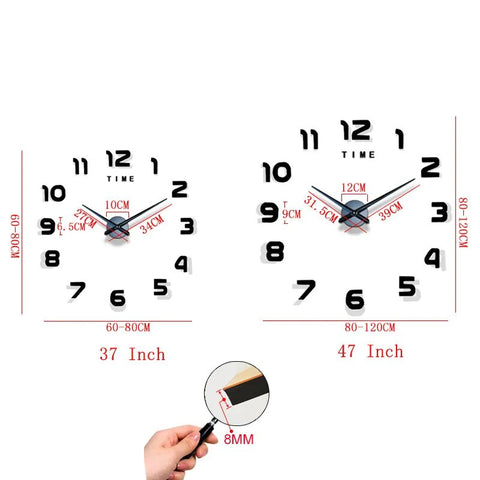 3D Wall Clock