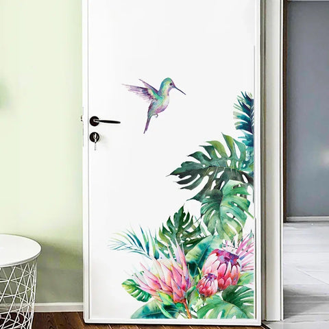 Tropical Leaves Wall Stickers