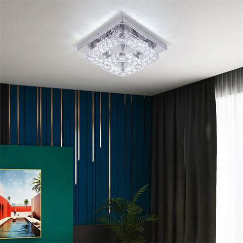 AstraGlow Crystal Chandelier