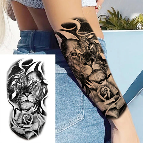 Full Arm Temporary Tattoos