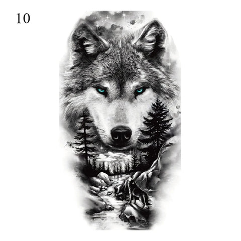 Big Arm Sleeve Tattoo
