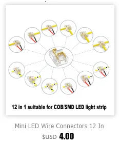 SnapBright LED Connectors