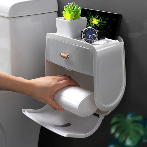 Wall Mount Toilet Paper Box