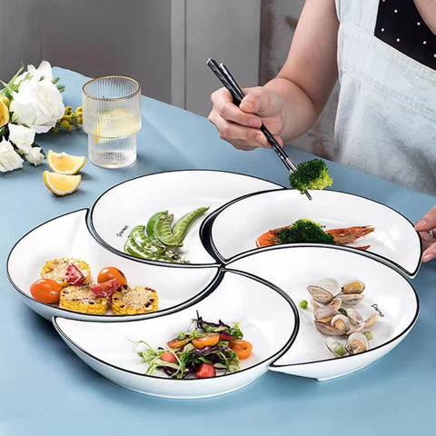 Ceramic Dinnerware Plate Set