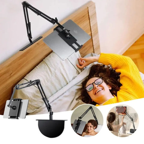 Retractable Bedside Phone Tablet Holder