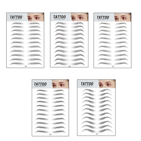 3D Eyebrow Tattoos Stickers