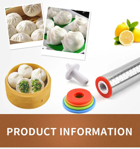 Stainless Steel Adjustable Rolling Pin