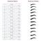 12PCS?set Reusable Eyebrow Stencils