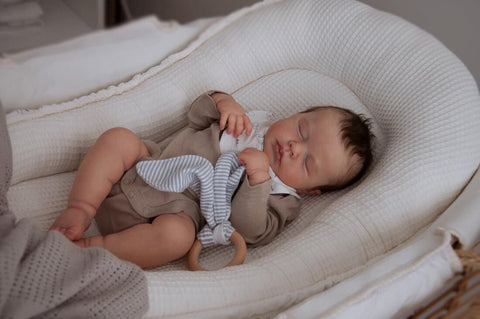 49cm 19inch 3D Silicone Vinyl Baby Doll