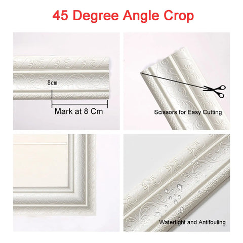 3D Foam Wall Edge Strip